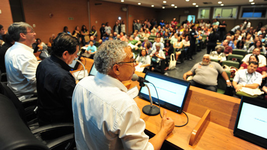 Reunião extraordinária do CNS no Rio discutiu o tema. (Foto Agência Fiocruz de Notícias)